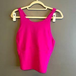 Lululemon Tank Top - Bright Berry  “key to balance”